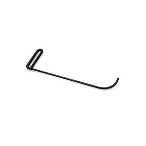 Side Panel Hook 45 cm with curved 9 cm flag and ball tip
