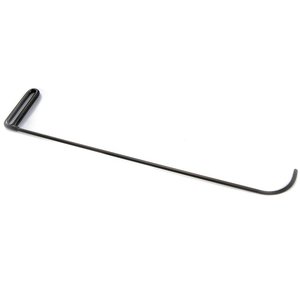 Side Panel Hook 30" (76 cm), .362" diameter with 3-1/2" (9 cm) curved flag