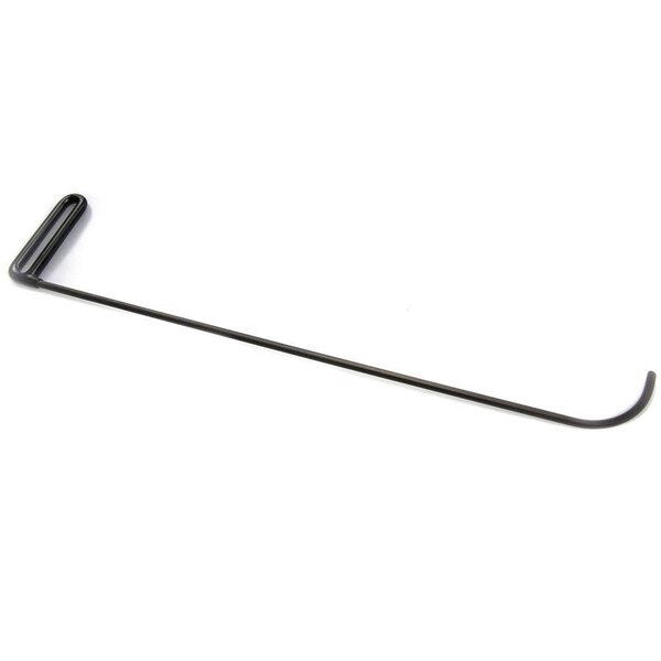 Dentcraft Tools Side Panel Hook 30" (76 cm), .362" diameter with 3-1/2" (9 cm) curved flag