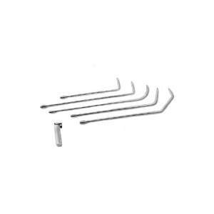 Sharp door tool set - 5 pcs and handle