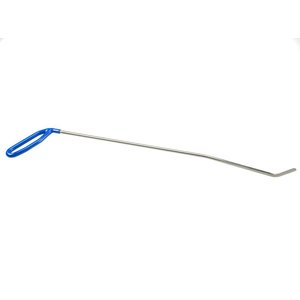 Double bend 61 cm rounded right tip 45° with flatted sides