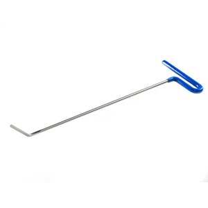 Hand tool 45 cm with rounded tip and flatted sides