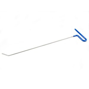 Hand tool 45 cm with rounded tip 45° and flatted sides