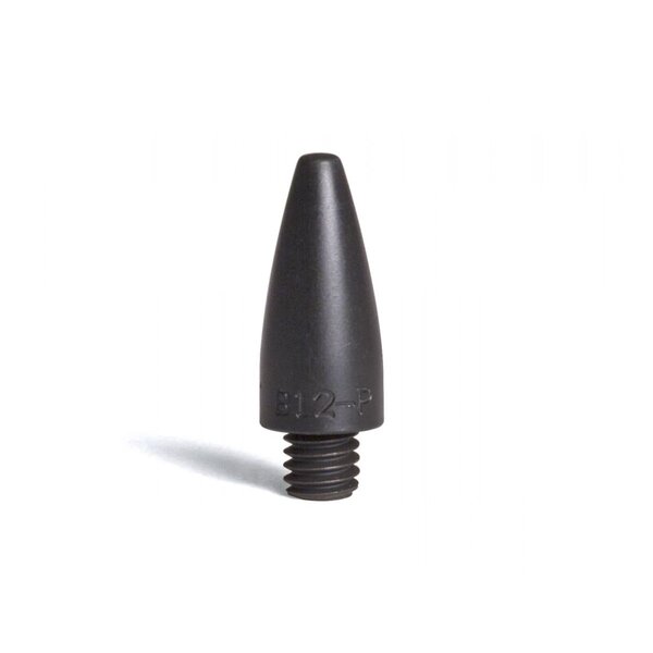 Dentcraft Tools Ponta de ferramenta substituível de bala em plástico com diâmetro de trabalho de 19,05 mm (12/16")
