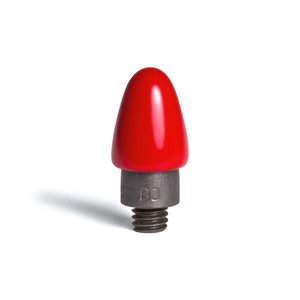 Bullet tip with hard red PVC 3/16" (4,76 mm) working diameter