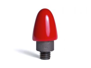 Dentcraft Tools Bullet tip with hard red PVC 4/16" (6,35 mm) working diameter