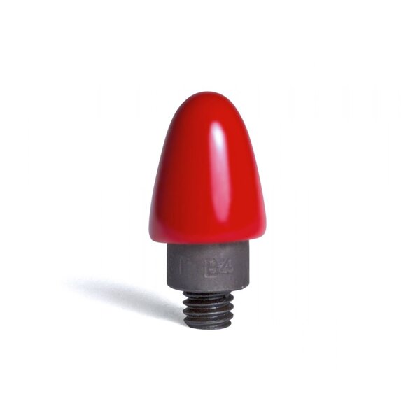 Dentcraft Tools Bullet tip with hard red PVC 4/16" (6,35 mm) working diameter