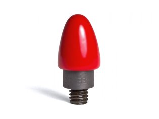 Dentcraft Tools Bullet tip with hard red PVC 8/16" (12,7 mm) working diameter