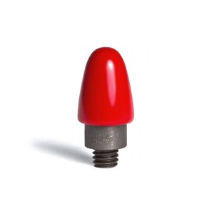Bullet tip with hard red PVC 24/16" (38,10 mm) working diameter