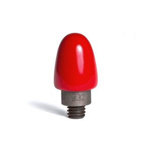 Bullet tip with hard red PVC 32/16 (50,80 mm) working diameter