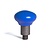 Dentcraft Tools Mushroom coated in soft blue PVC 32/16" (50,80 mm) working diameter