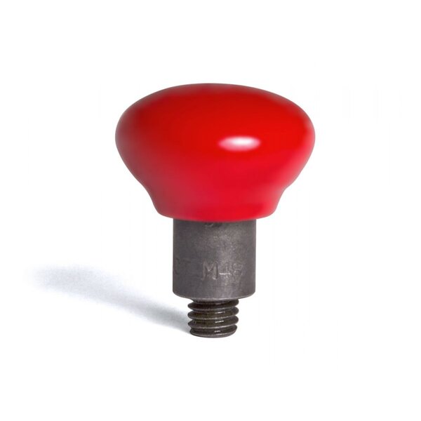 Dentcraft Tools Mushroom coated in hard red PVC 48/16" (76,20 mm) working diameter