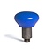 Dentcraft Tools Mushroom coated in soft blue PVC 96/16" (152,40 mm) working diameter