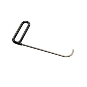 Dentcraft Tools Side Panel Hook 8" (20 cm), .180" diameter with 1-1/2" (3,81 cm) curved flag