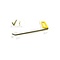 Dentcraft Tools Shaved tool 25° left 8" (20 cm)