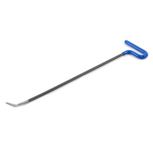 Cana de granizo curvada simples de 76 cm com lâmina lateral plana