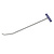 Ultra Dent Tools Cana de granizo com curva dupla de 91 cm com ponta arredondada e laterais planas