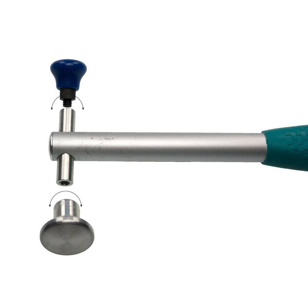 Dentcraft Tools Aluminium knockdown hammer 32" (81 cm) with interchangeable tips