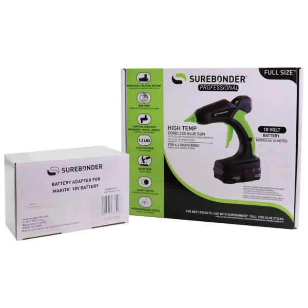 Surebonder Pistolet à colle Surebonder Propulsé 185°C par Makita