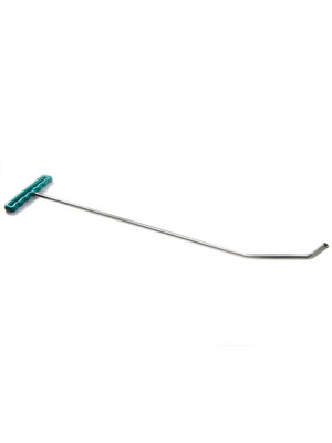 Ultra Dent Tools 30" (76 cm) Double bend soft tip rod 65° with interchangeable tip, 7/16" diameter