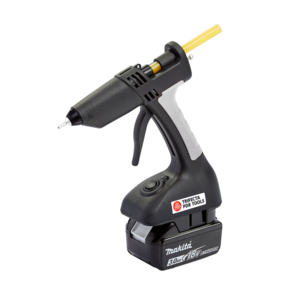 Trifecta Cordless Glue Gun  with Makita battery adapter