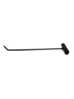 Dentcraft Tools Barre de pavillon capot single courbe à embouts interchangeable 18" (46 cm), 3/8" diamètre