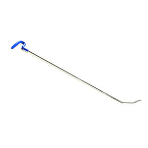 Double bend rod 96 cm with knife blade tip and flatted sides