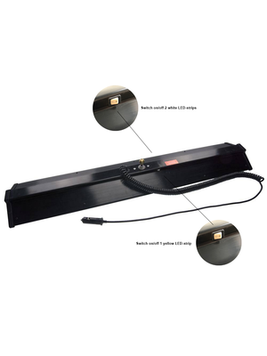 Ultra Dent Tools Ultra Dent 36" (91 cm) 3-LED avec allume-cigare 12V