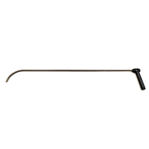 Dentcraft Tools Indexable Handle Side Panel Hook 30" (76 cm), .362" diameter with 3-1/2" (9 cm) curved flag