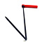Dentcraft Tools Indexable Handle flag tool 24" (60,96 cm), 6" Flag, 5/16" (7,94 mm) diameter