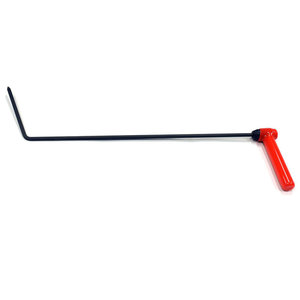 Indexable Handle flag tool 24" (61 cm), 6" Flag, 5/16" (7,94 mm) diameter