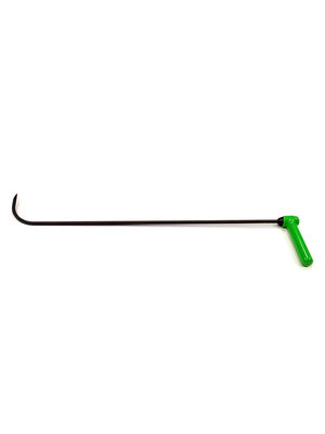 Dentcraft Tools Indexable Handle Sharp Side Panel Hook 30" (76,20 cm), 3/8" (9,52mm) diameter with 3-1/2" (8,89 cm) curved flag