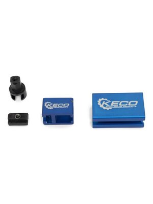 KECO Keco 3,5 Pound Black Steel Slide Hammer with 2 Adapters
