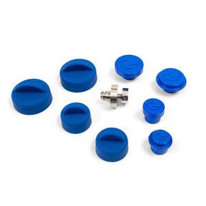 Keco Cold Glue Hail Tab and Silicone Cap Set - 4 tabs