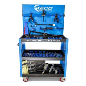 KECO Keco Level 1 Glue Pull Collision Pro Kit with Cart - 220 V