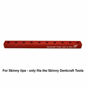 Dentcraft Tools Porte-embout en aluminium pour Skinny Tips 3/8 inch