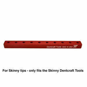 Dentcraft Tools Spitzenhalter Aluminium für Skinny Tips 3/8 inch