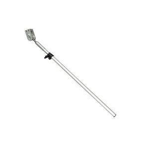 Braço de lança extensível em alumínio Pro PDR Pro PDR 21 mm (7/8") de diâmetro com suporte na extremidade