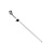 Pro PDR Braço de lança extensível em alumínio Pro PDR Pro PDR 21 mm (7/8") de diâmetro com suporte na extremidade