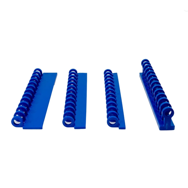KECO Keco 150 mm Blue Flexible Hinge Tab Set