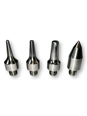 Dead Dent Tools Dead on Dent Titanium tip set for knockdown - 4 pcs