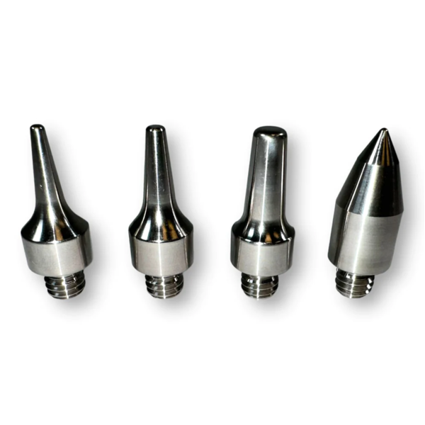 Dead Dent Tools Dead on Dent Titanium tip set for knockdown - 4 pcs