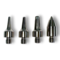 Dead Dent Tools Dead on Dent Titanium tip set for knockdown - 4 pcs