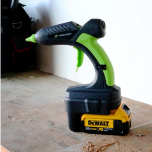 Dewalt hot glue gun battery powered sale