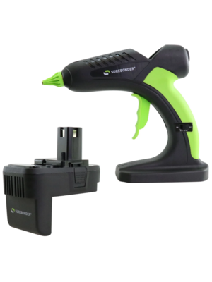 Surebonder Surebonder Cordless Glue Gun 185°C with DeWalt battery adapter