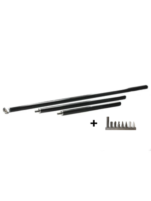 Dent Tool Company Carbon break down hail rod (3 delen) met tipset