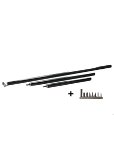 Dent Tool Company Carbon break down hail rod (3 parts) with tip set