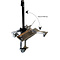 Pro PDR Suporte de luz Pro PDR LS-3FH em carbono com braço extensível em carbono
