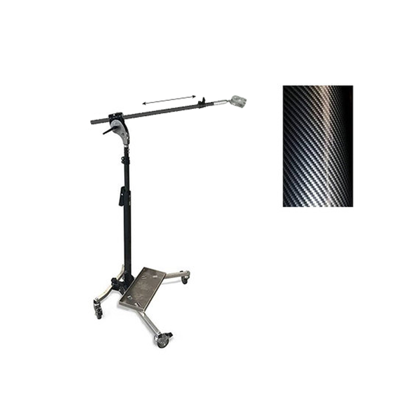 Pro PDR Suporte de luz Pro PDR LS-3FH em carbono com braço extensível em carbono