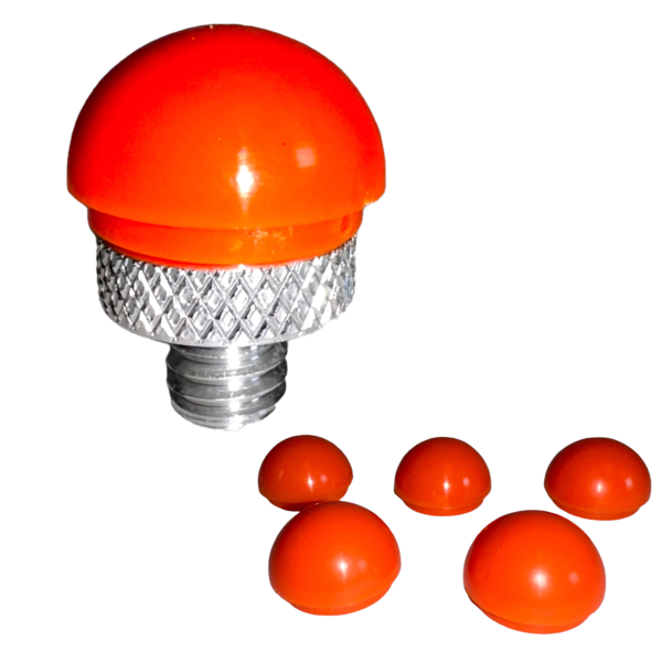 Anson PDR Tequila Sunrise soft tip with aluminum 19mm tip and 5 extra caps